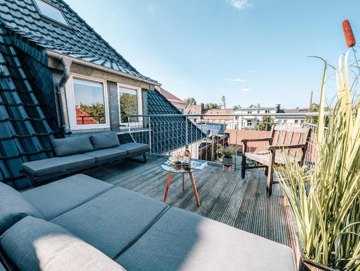 4-Schlafzimmer-Terrassensuite Oasis - Workspace Em-Apartments Deutschland Билефелд Екстериор снимка